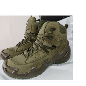 Botas Tácticas de Senderismo de Corte Medio Personalizadas con Camuflaje Verde Oliva TSB07, Botas de Senderismo de Color Verde Oliva, Botas de Senderismo de Corte Medio - Product Image 3