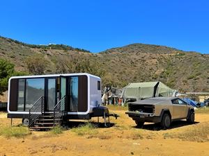 <span class=keywords><strong>Maison</strong></span> Modulaire Préfabriquée de Luxe Portable, Mini <span class=keywords><strong>Maison</strong></span> Mobile Extérieure Moderne, Cabine Pod Hôtel 3 Chambres Type Apple <span class=keywords><strong>à</strong></span> <span class=keywords><strong>Vendre</strong></span> - Product Image 5