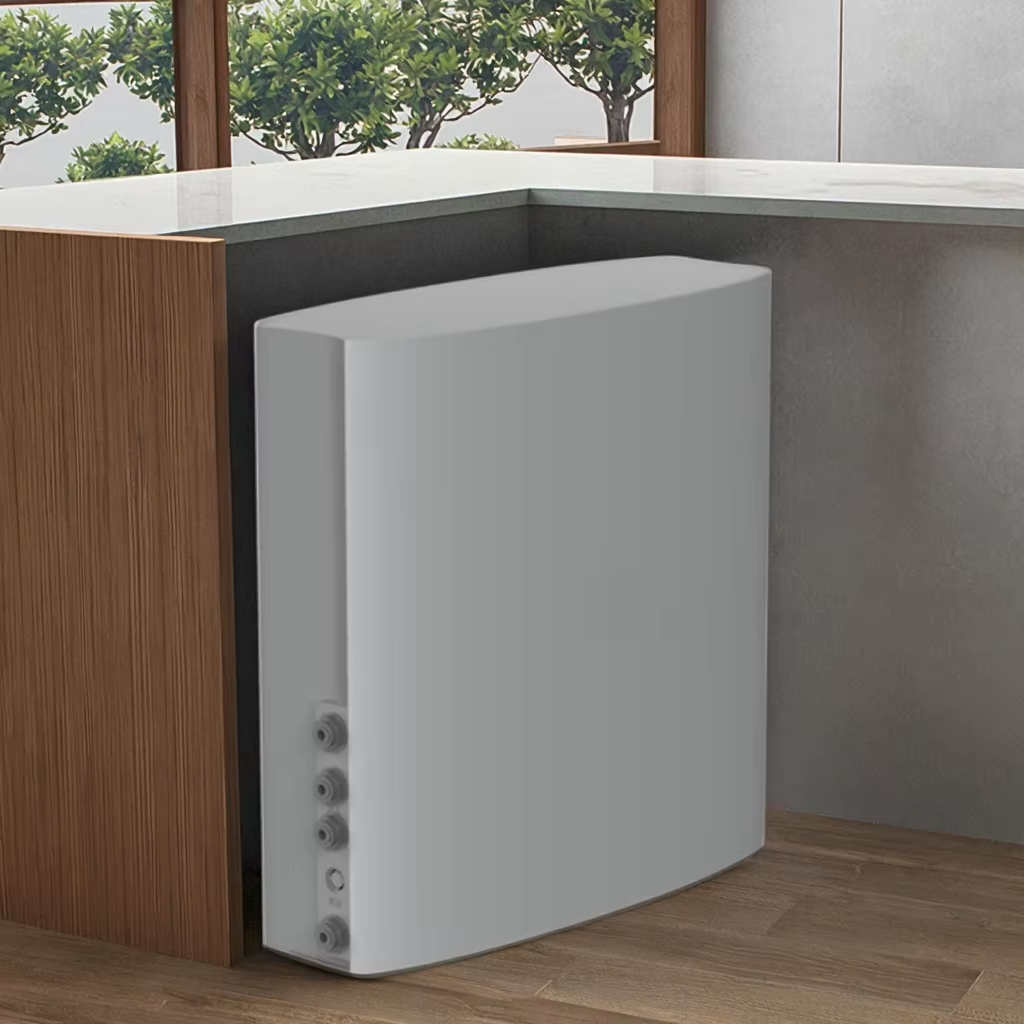 Electric-Free Self-Cleaning Reverse Osmosis Water Filter System Efficient Plastic Design for Household & Hotel Use