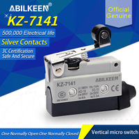 Rouleau court de haute qualité à levier de Type 3 broches en alliage d'argent bornes à vis forme de base SPDT 250V 10A Micro interrupteur