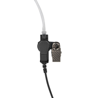 Ecome 2pin Vox Ptt spy Radio bidirectionnelle Talkie-walkie Casque écouteur Oreillette pour Dp1400 Dep450 Xir P3688