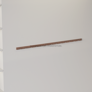 Nueva pantalla colgante, estante colgante montado en una sola <span class=keywords><strong>pared</strong></span>, llaves, joyería, collar, pulsera, cordón colgante, gancho de exhibición, estante, escaparate - Product Image 6