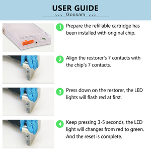 Goosam ถังเก็บของเสีย T5820 กล่องบํารุงรักษารีเซ็ตชิปสําหรับ Fuji Fujifilm DX100 สําหรับ Epson Surelab SL-D700 D700 เครื่องพิมพ์ - Product Image 6