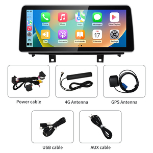 HFMidia MTK8581 Android14 12.3 pouces Lecteur multimédia automobile sans fil CarPlay AUTO pour BMW X5 F15 X6 F16 NBT Autoradio - Product Image 6