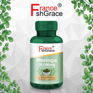 Complément alimentaire biologique à base de Moringa 10000 mg, soutient la fonction immunitaire, la santé, la tension artérielle élevée, capsules de Moringa - Product Image 2