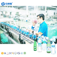 Fabriek Complete Machine Drinkwater Zuivering Wassen Botteling Capping Productielijn