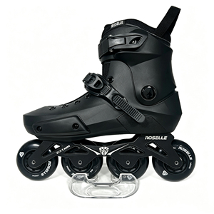 Patins à roulettes de slalom professionnel EACH pour adultes, hommes, en PU, avec cadre en aluminium, roues en PU YQ-RS20, roulement fluide - Product Image 3