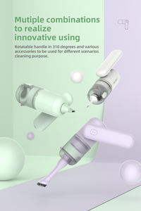 LOGO <span class=keywords><strong>Free</strong></span> Venta al por mayor portátil inalámbrico de alta potencia 3 en 1 que sopla coche inalámbrico Mini coche hogar aspiradora de mano - Product Image 6