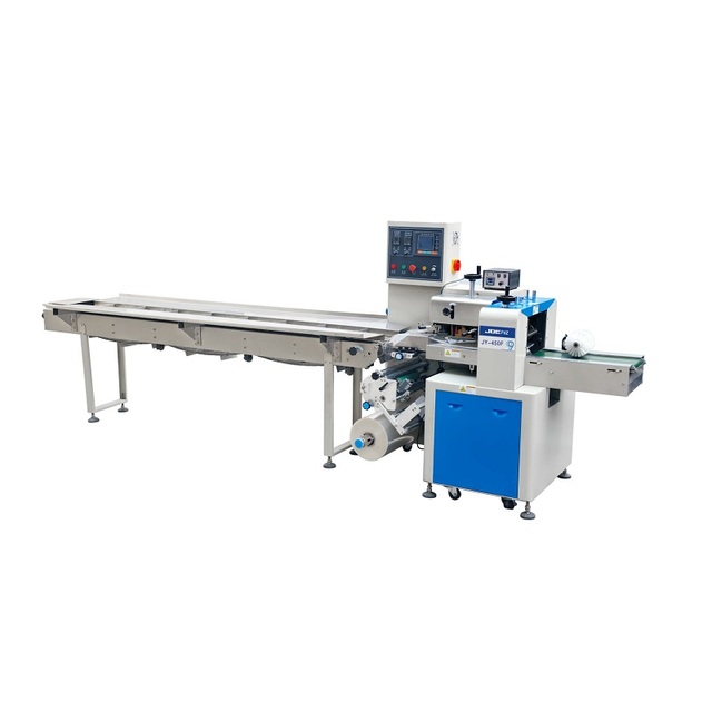 Stainless Steel Chocolate bar Flowpack Wrapping Machine