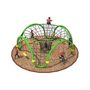 Équipement de fitness et d'entraînement sensoriel pour enfants, filet d'escalade et de jeu extérieur à trous, matériel de transport à vendre - Product Image 3