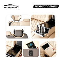 Auto-Sofabett Premium-Sofabett-Sitzlösung für Maßgefertigte Luxusfahrzeuge MPV-Sofabett
