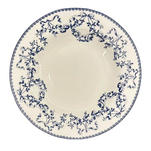 Assiette creuse <span class=keywords><strong>en</strong></span> céramique de haute qualité, style vintage, motif végétal, compatible micro-ondes, <span class=keywords><strong>vaisselle</strong></span> pour plats occidentaux - Product Image 5