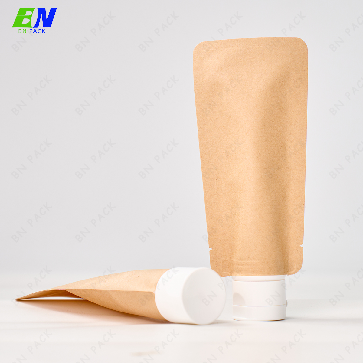 Eco-Friendly Paper Based Cosmetic Kraft Squeeze Tube Packaging