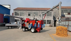 Trilladora de Maíz Autopropulsada/Máquina de Alimentación y Recolección por Succión de Aire de Tres Ejes/Máquina Agrícola Trilladora de Maíz - Product Image 2
