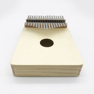 Piano de pulgar Kalimba de 17 teclas, Piano plano Mbira pintado, instrumento de música africano <span class=keywords><strong>Calimba</strong></span> - Product Image 6