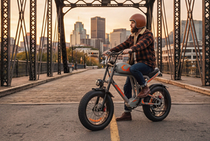 Vélo Électrique Hybride Rétro EMTB 48V pour Route, Tout-Terrain et Montagne, Modèle EG-B500, avec Pneus Larges, Moteur Brushless 500W et Batterie Lithium – Expédition depuis l'Entrepôt Américain - Product Image 6