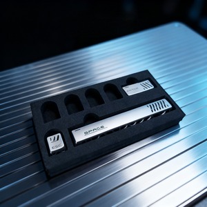[Maßgefertigte Aluminium-Hohlkeycaps] 220er Eloxiertes CNC-gefrästes Keycap-Set im Cherry-Profil für ESC, WASD, Leertaste, Pfeiltasten, etc. - Product Image 6