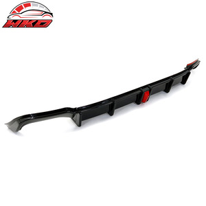 Protector de Parachoques Trasero para Honda Accord Sport LED 2018-2022, Difusor, Alerón, Negro Brillante, Accesorios para Automóviles - Product Image 4