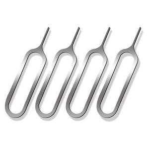 Strumento chiave ago in acciaio inossidabile <span class=keywords><strong>rimozione</strong></span> del vassoio della scheda <span class=keywords><strong>Sim</strong></span> perno di espulsione per il telefono metallo <span class=keywords><strong>rimozione</strong></span> del vassoio della scheda <span class=keywords><strong>SIM</strong></span> ago dello strumento chiave del perno di espulsione - Product Image 1