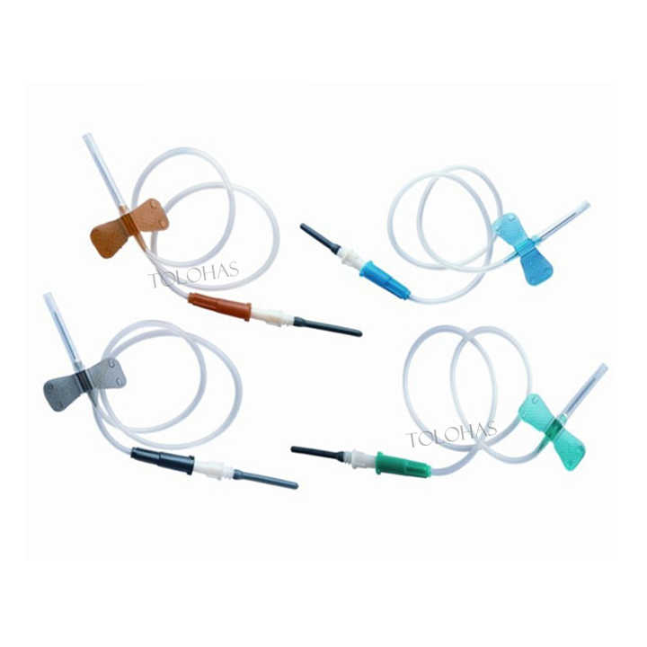 lhl045医用一次性软连接采血针iv蝶形针