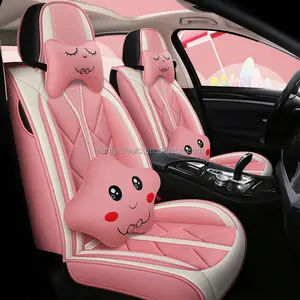 Wide range of Leatherette Custom Fit Front and Rear Car Seat Covers Extra foam padding layer best design at best India sellprice
