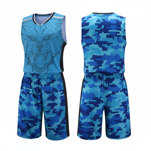 Ensembles d'uniformes de basket-ball sur mesure unisexe les plus vendus de haute qualité respirant séchage rapide Polyester Sportswear taille 5XL - Product Image 1