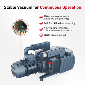 워드픽 오일리스 건식 로터리 베인 진공펌프 VD400 400m³/h 11kW 350mbar CNC 라우터용 - Product Image 3