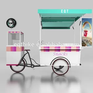 Machine de casse-croûte de nourriture de vélo pizza panier alimentaire