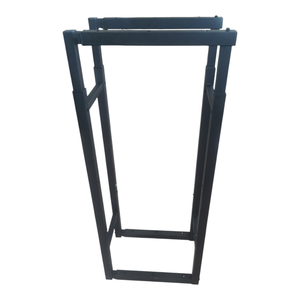 Porta Legna da Ardere a <span class=keywords><strong>Parete</strong></span> Salvaspazio, Scaffale per Legna da Interno, Organizzatore Minimalista in Acciaio per Arredamento Casa - Product Image 2