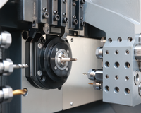 Tour CNC Suisse, Petit Tour CNC, Machine CNC Suisse, Mini Tour CNC 3 Axes, Tour CNC pour Métal, Tour CNC de Type Suisse