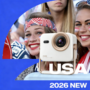 Projecteur Hisense Vidda M2 Pro 4K - 1200 lumens CVIA, laser tricolore, design portable, zoom sans perte, home <span class=keywords><strong>cinéma</strong></span> - Product Image 1