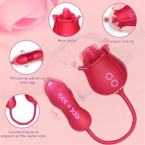 Clitoral leccare la lingua rosa Sex Toy stimolatore vibratore per le <span class=keywords><strong>donne</strong></span>, vibranti rosa <span class=keywords><strong>donne</strong></span> adulte coppie giocattoli sessuali per il suo piacere - Product Image 1