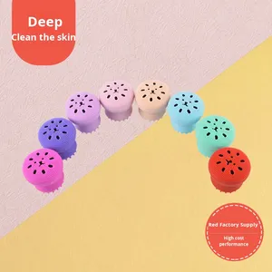 Kleiner Oktopus Silikon-Gesichtsreinigungsbürste mit Reinigungsfunktion Schönheitszubehör - Product Image 3