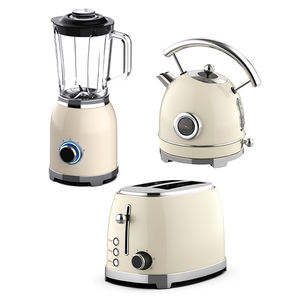 新しいレトロな朝食セット家電ステンレス鋼電気ケトルとトースターセット - Product Image 4