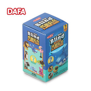 Caja ciega de la <span class=keywords><strong>serie</strong></span> Animal, juguetes de bloques de construcción con bonito compuesto, taza de bola de galleta de Chocolate para niños - Product Image 2