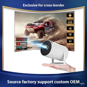 S100 nhà thông minh Android 11 máy chiếu WiFI 3D Tính năng Độ phân giải 720P cho rạp chiếu phim gia đình sử dụng ngoài trời tùy chọn LCD LED Đèn Hot - Product Image 4