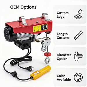 Palans électriques légers et silencieux sans fil 110V monophasés pour atelier de maintenance et chantier de construction - Product Image 3
