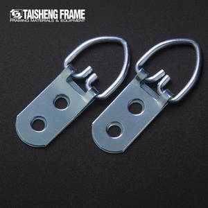 Gancio appendi-tela a 2 fori in ferro zincato blu, modello OEM TS-K009, per <span class=keywords><strong>cornici</strong></span> e telai, per appendere a casa, vendita al dettaglio - Product Image 4