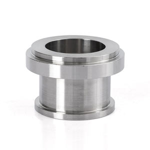 บูชเหล็กกล้าไร้สนิมแบบมีหน้าแปลน <span class=keywords><strong>CNC</strong></span> ตัวเว้นระยะลูกปืนความแม่นยำสูงสำหรับอุปกรณ์หมุน - Product Image 1