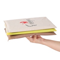 Sac en plastique givré personnalisé avec logo, sac d'emballage mat pour t-shirts avec fermeture éclair, sac en plastique EVA imprimé avec fermeture à glissière