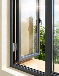 Finestre a Battente in Lega di Alluminio Moderna Beigeman con Taglio Termico, Doppi Vetri e Funzione Insonorizzante per Camere d'Albergo - Product Image 1