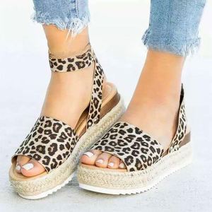 Chaussures pour femmes, sandales compensées en <span class=keywords><strong>espadrille</strong></span>, chaussures décontractées, chaussures pour femmes - Product Image 3
