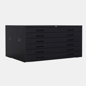 Steel File Cupboard Metal Map Cabinet <b>Storage</b> <b>Chest</b> of Drawer Muti Drawer File Cabinet Bedroom Furniture Modern 1 Piece - Product Image 3