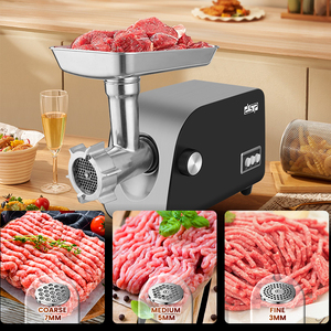 Hachoir à viande DSP KM5024 à haut rendement: 220 - 240V, faible bruit, fonction réversible, moteur en cuivre complet multi-accessoire - Product Image 2