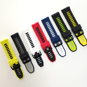 <span class=keywords><strong>Bracelet</strong></span> de poignet de remplacement officiel bicolore pour <span class=keywords><strong>Forerunner</strong></span> 965 Sport <span class=keywords><strong>Bracelet</strong></span> en silicone pour montre Garmin <span class=keywords><strong>Forerunner</strong></span> 965 955 - Product Image 2