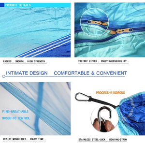 <span class=keywords><strong>Hamac</strong></span> en nylon de camping de la meilleure qualité stocké <span class=keywords><strong>avec</strong></span> <span class=keywords><strong>moustiquaire</strong></span> - Product Image 2