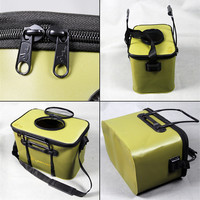Boîte de pêche pliable et seau LOVITA EVA pour la pêche en mer, conteneur pour poissons vivants, fabriqué en Chine