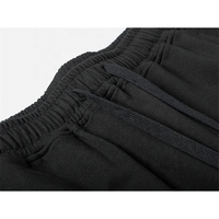 Shorts de bain en gros, taille mi-haute élastique, décontractés, amples, marque personnalisée, simples, confortables, avec poches, pour hommes, 100% coton respirant