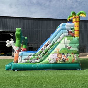 Combo de castillo inflable, castillo hinchable, tobogán hinchable para niños - Product Image 4