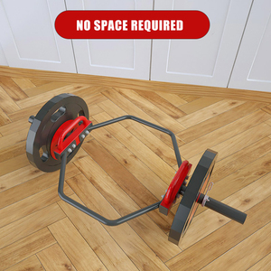 Phòng tập thể dục chuyên nghiệp thiết bị tập thể dục nhún vai Deadlift thanh Squat Hex Barbell bẫy thanh - Product Image 2